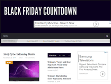 Tablet Screenshot of blackfridaycountdown.net
